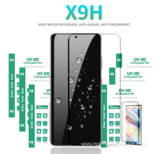 Curved Edge UV Glue Tempered Glass Screen Protector